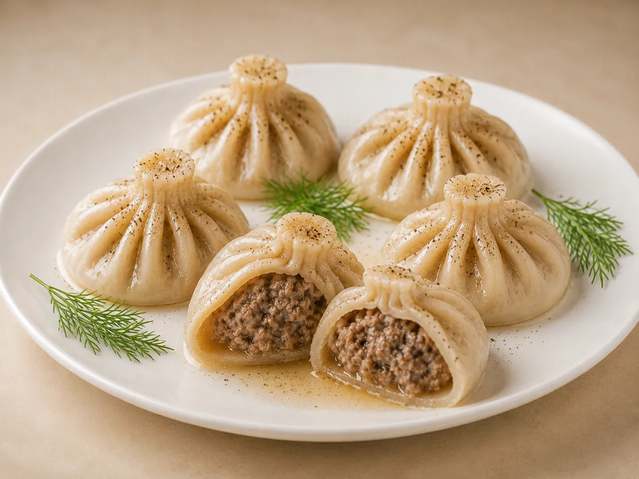 Хинкали из баранины (5шт)